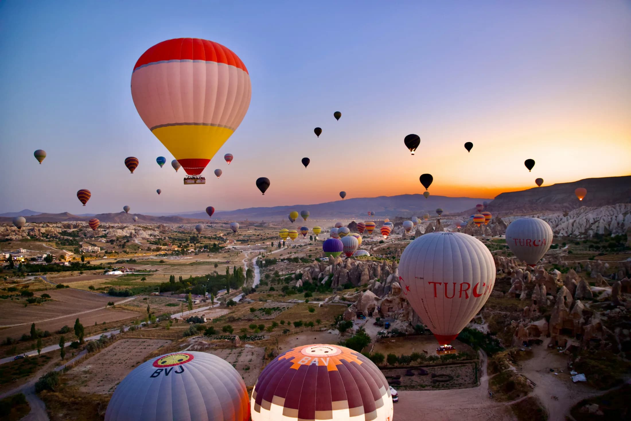 Sunrise Hot Air Balloon Flight activity in Cappadocia