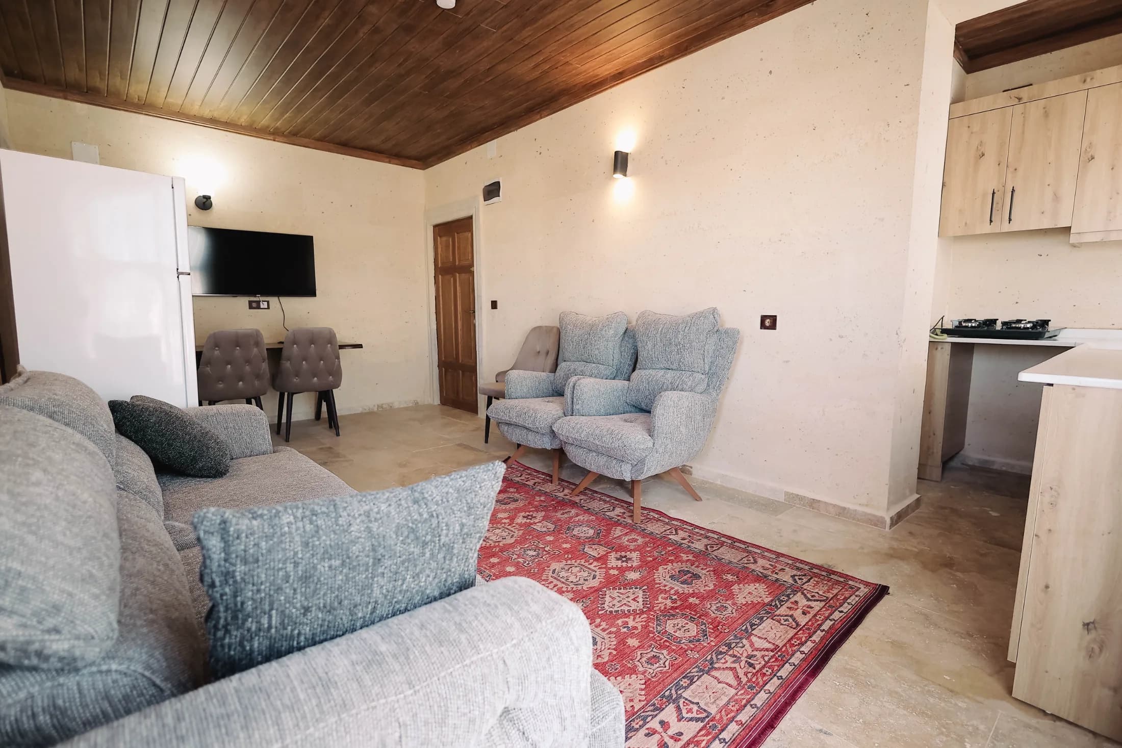 Castle Stone House | Peaceful 1BR in Uçhisar