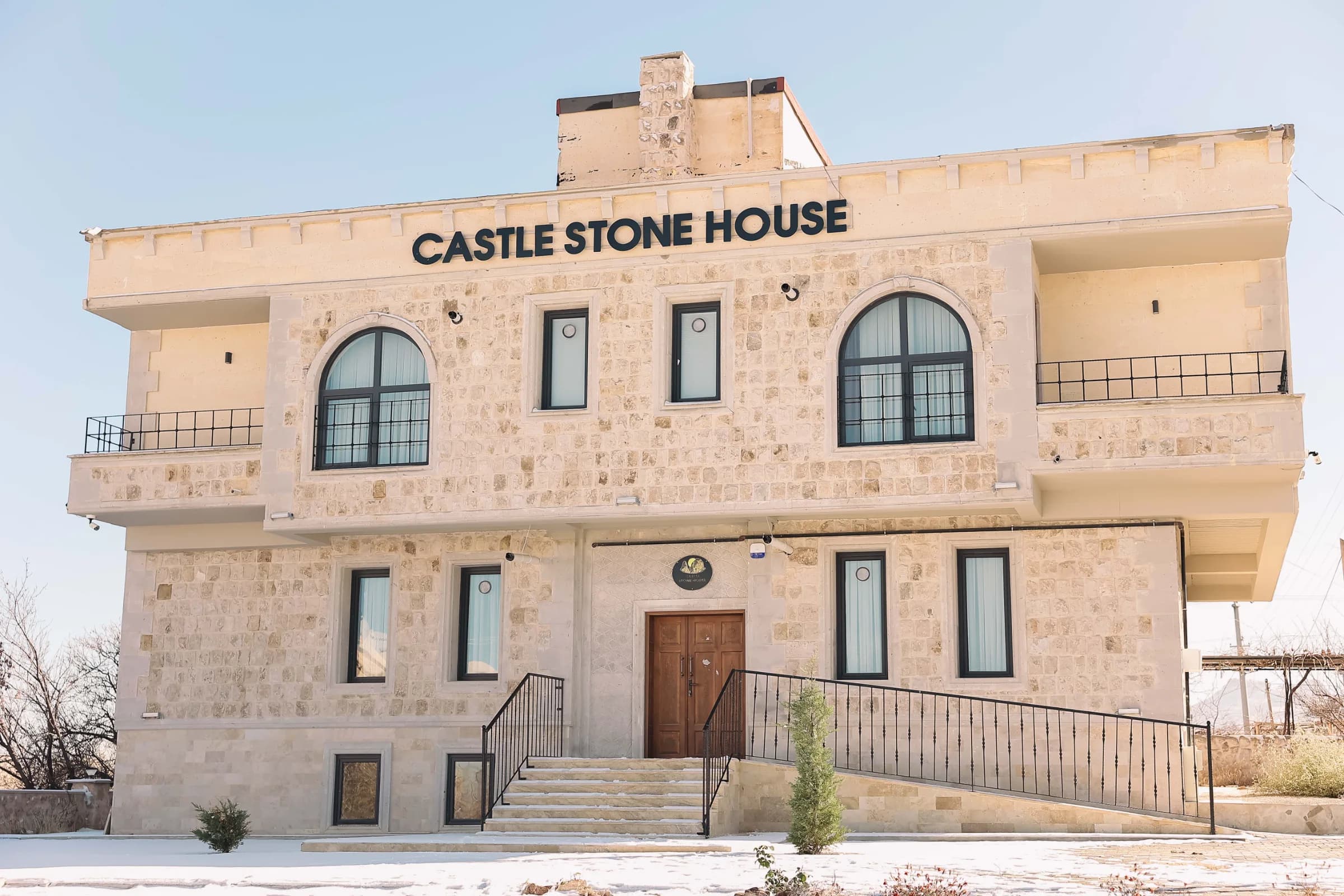 Castle Stone House exterior in Cappadocia